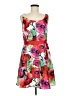 Tiana B. 100% Polyester Floral Red Cocktail Dress Size 6 - photo 1