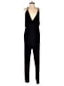 Go Couture Solid Black Jumpsuit Size S - photo 1