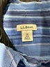 L.L.Bean 100% Cotton Stripes Blue Long Sleeve Button-Down Shirt Size 1X - photo 7