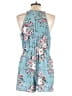 rue21 Floral Blue Romper Size XL - photo 2