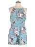 rue21 Floral Blue Romper Size XL - photo 1
