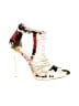 Liliana Floral Ivory Green Heels Size 11 - photo 1