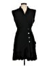 Sandro Houndstooth Black Casual Dress Size EU (FR) 38 / US 6 - photo 1