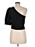 Elodie Black Short Sleeve Top Size M - photo 2