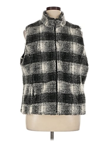 Christopher & Banks Faux Fur Vest (view 1)