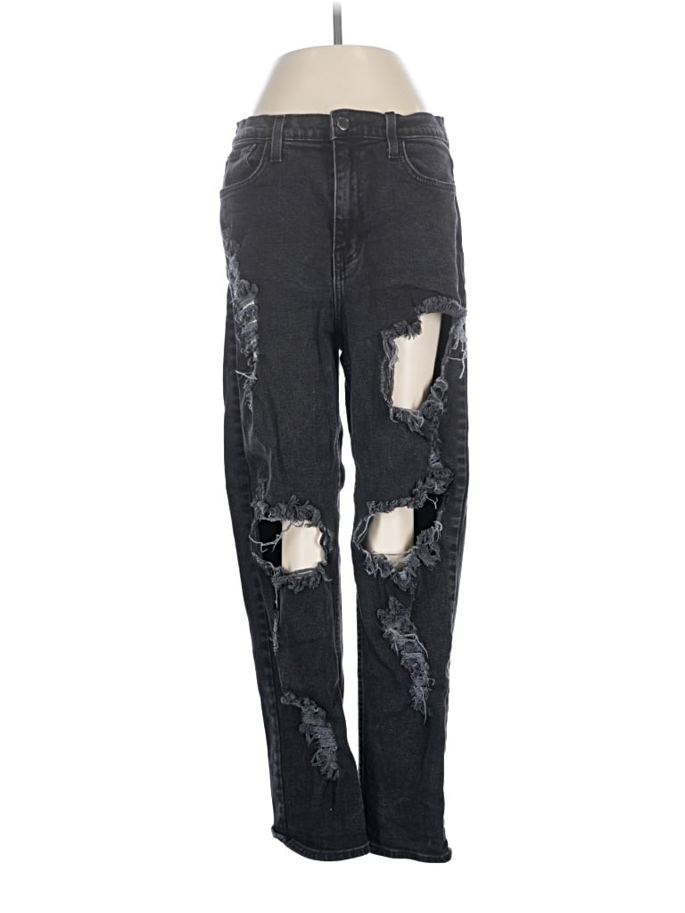 Pre-owned Vibrant M.i.u Jeans In Black