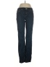 White House Black Market Chevron-herringbone Blue Jeans Size 4S - photo 1