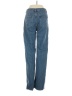 Shein Chevron-herringbone Blue Jeans Size XS (tall) - photo 2
