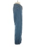 Shein Chevron-herringbone Blue Jeans Size XS (tall) - photo 4