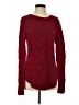 Jeanne Pierre 100% Cotton Burgundy Pullover Sweater Size S - photo 1