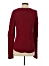 Jeanne Pierre 100% Cotton Burgundy Pullover Sweater Size S - photo 2