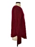 Jeanne Pierre 100% Cotton Burgundy Pullover Sweater Size S - photo 4