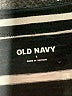 Old Navy 100% Cotton Stripes Black Long Sleeve Top Size L - photo 7