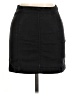 Free People Solid Black Denim Skirt Size 6 - photo 1