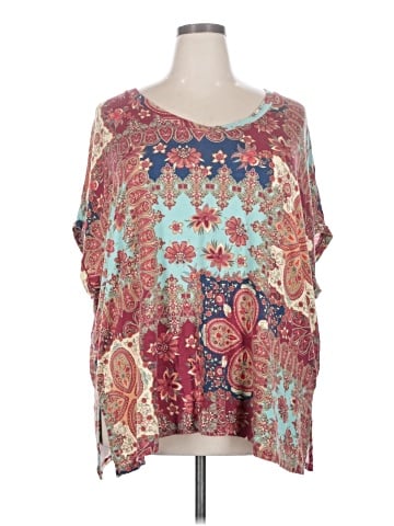 Philosophy Republic Clothing 3/4 Sleeve Blouse (view 1)