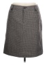 Eddie Bauer Houndstooth Gray Wool Skirt Size 16 - photo 1