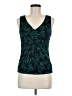 Ann Taylor Teal Sleeveless Top Size M - photo 1