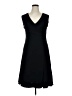 Etcetera 100% Rayon Solid Black Cocktail Dress Size 14 - photo 1