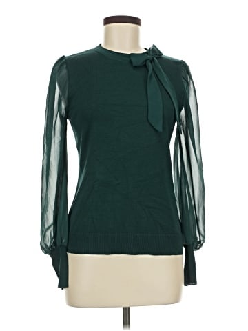 Indigo Rose Long Sleeve Blouse (view 1)