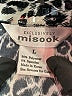 misook Animal Print Ivory Jacket Size L - photo 6