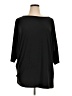 IMAN Black 3/4 Sleeve Top Size 1X - photo 1