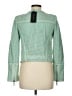 Rachel Zoe 100% Leather Green Leather Jacket Size 6 - photo 2