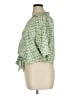 DR2 Green Short Sleeve Blouse Size XL - photo 5