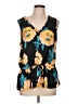 Left Coast by Dolan 100% Silk Black Sleeveless Silk Top Size L - photo 1