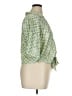DR2 Green Short Sleeve Blouse Size XL - photo 4