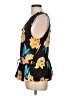Left Coast by Dolan 100% Silk Black Sleeveless Silk Top Size L - photo 5