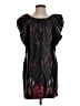 BCBGeneration Graphic Black Cocktail Dress Size S - photo 1