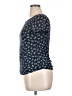 W5 100% Rayon Floral Blue Short Sleeve T-Shirt Size XL - photo 5