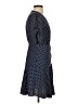 Aqua Polka Dots Blue Casual Dress Size XS - photo 4