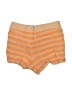 Flat White Stripes Orange Shorts Size XS - photo 2
