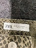 Zara Animal Print Green Jeans Size 0 - photo 7