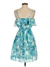 Lilly Pulitzer For Target 100% Polyester Paisley Blue Cocktail Dress Size XS - photo 2