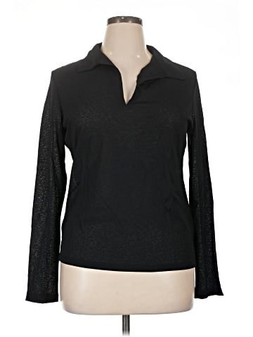 New York & Company Long Sleeve Blouse (view 1)