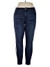 Inc Denim Stripes Blue Jeans Size 18 - photo 1