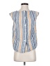 Max Studio Stripes Blue Sleeveless Blouse Size S - photo 1