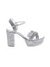 Schutz Silver Sandals Size 9 1/2 - photo 1