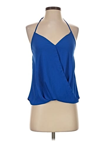 Aqua Sleeveless Blouse (view 1)