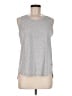 L.L.Bean Silver Sleeveless T-Shirt Size M - photo 1
