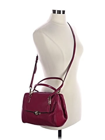Coach Leather Satchel (view 2)