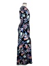 Bar III 100% Polyester Print Blue Casual Dress Size M - photo 4