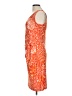 Spense Paisley Orange Cocktail Dress Size L - photo 5