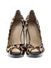 Calvin Klein Animal Print Brown Heels Size 8 1/2 - photo 2
