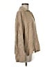 Max Studio Stripes Tan Long Sleeve Blouse Size M - photo 4