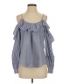 Parker 100% Cotton Blue Long Sleeve Blouse Size XS - photo 1