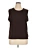 Covington Brown Sleeveless T-Shirt Size 16 - 18 - photo 1