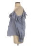 Parker 100% Cotton Blue Long Sleeve Blouse Size XS - photo 5